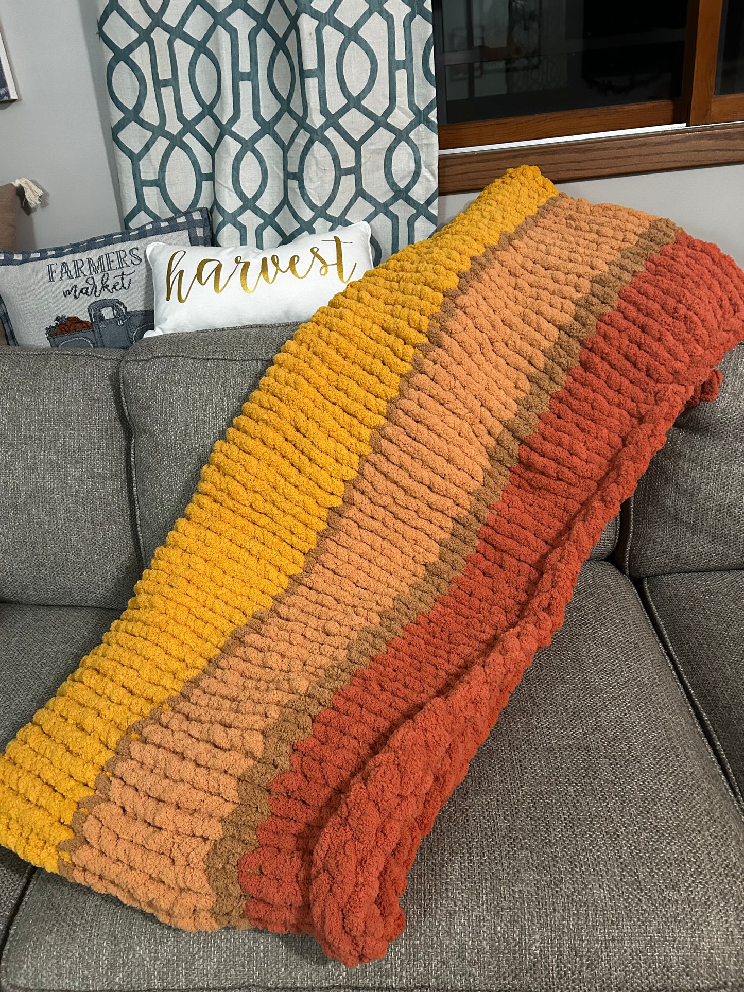 Fall Sunrise Blanket