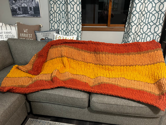 Fall Sunrise Blanket